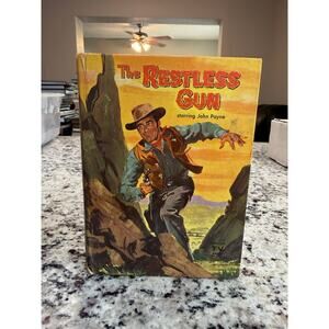 The Restless Gun Barlow Meyers 1959 Signed Inscribed TV Tie-In Whitman Western
